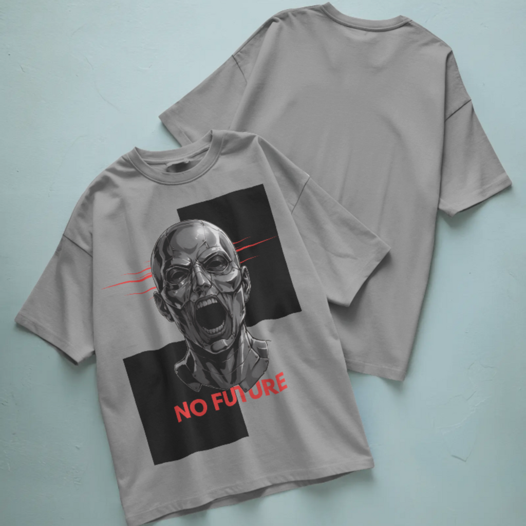 Camiseta Oversized No Future
