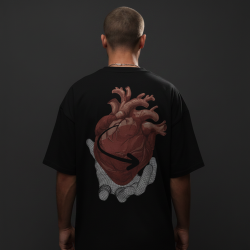 CORAZÓN OSCURO - grafitowe tło