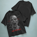 Camiseta Oversized No Future — Edición Alambre