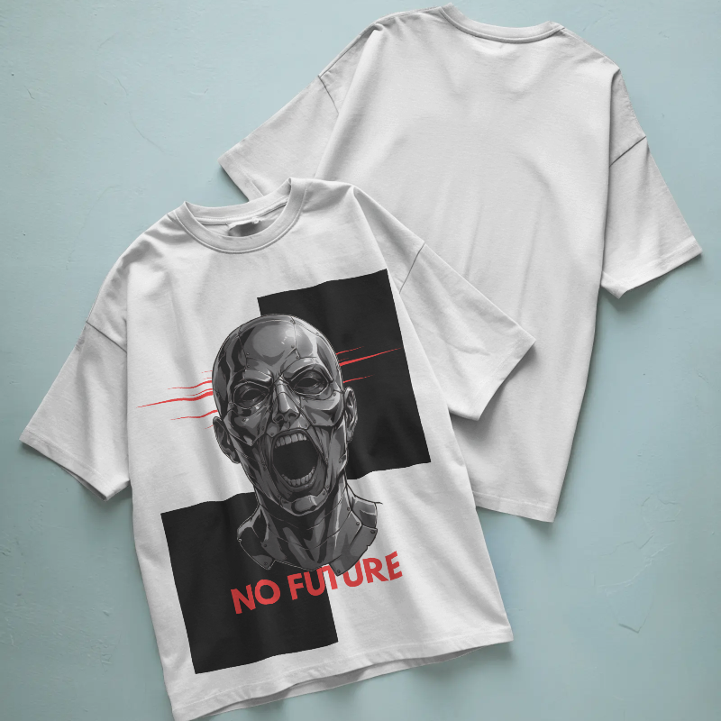 Camiseta Oversized No Future