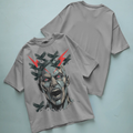 Camiseta Oversized No Future — Edición Cuervos